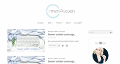 Desktop Screenshot of innenaussen.com
